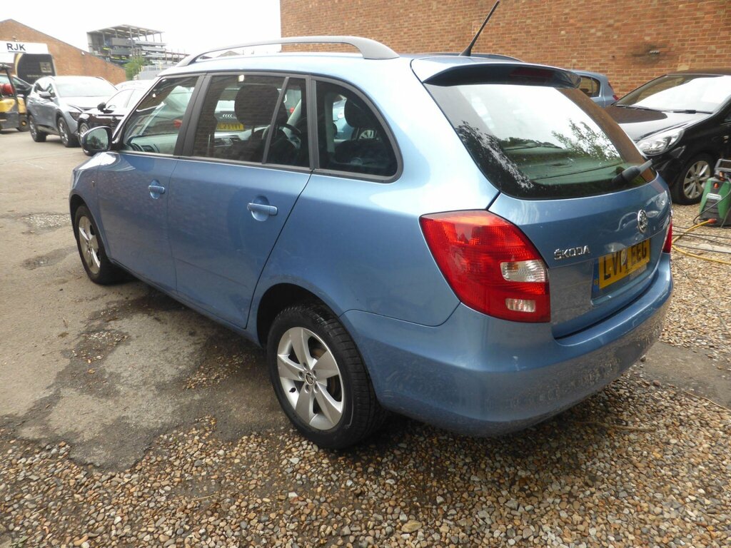 Skoda Fabia 1.2 Tsi Se Euro 5 Blue #4