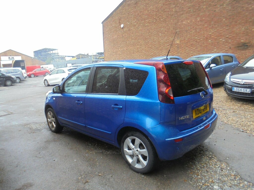 Nissan Note 1.6 16V Tekna Euro 4 Blue #5