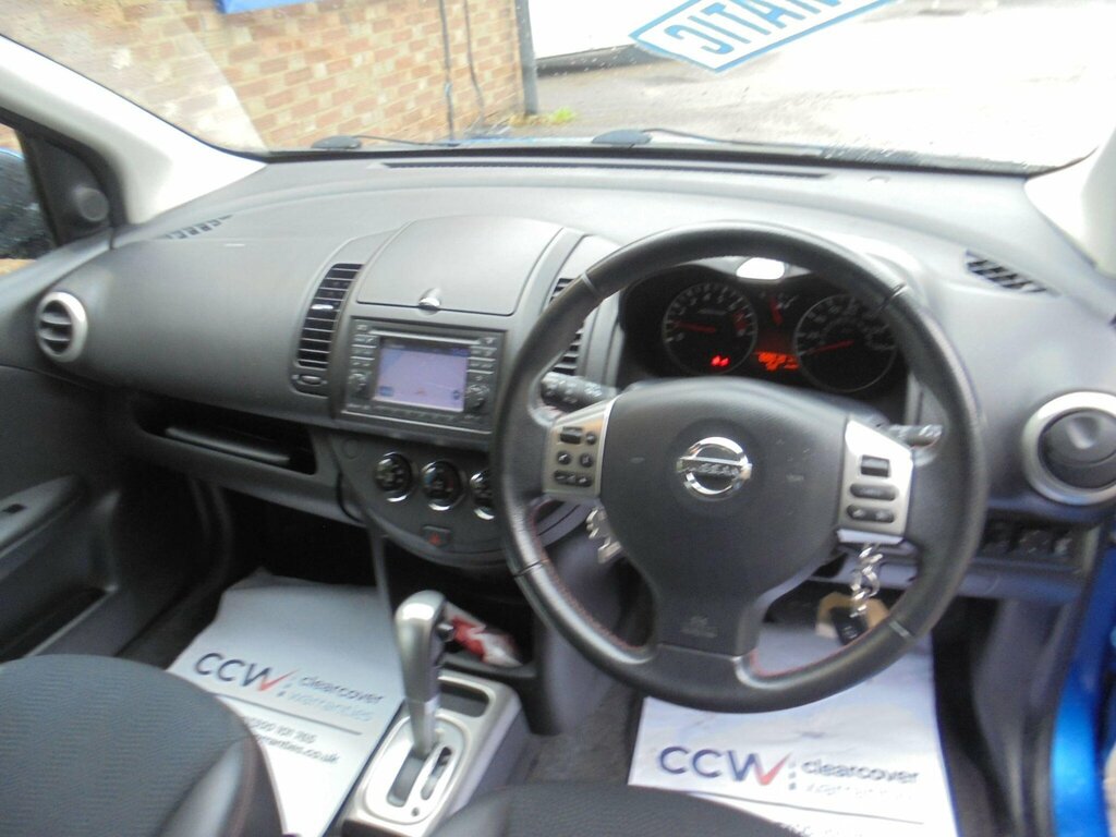 Nissan Note 1.6 16V Tekna Euro 4 Black #9