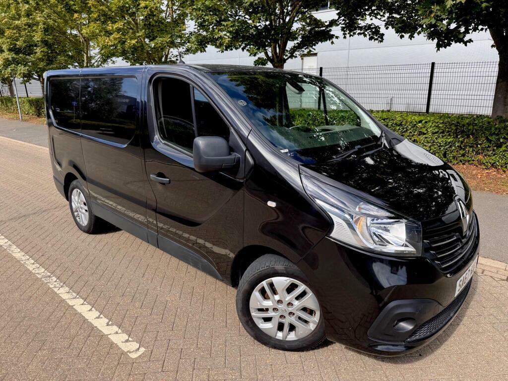 Renault Trafic 1.6 Dci 27 Sport Nav Swb Standard Roof Euro 6 Black #2