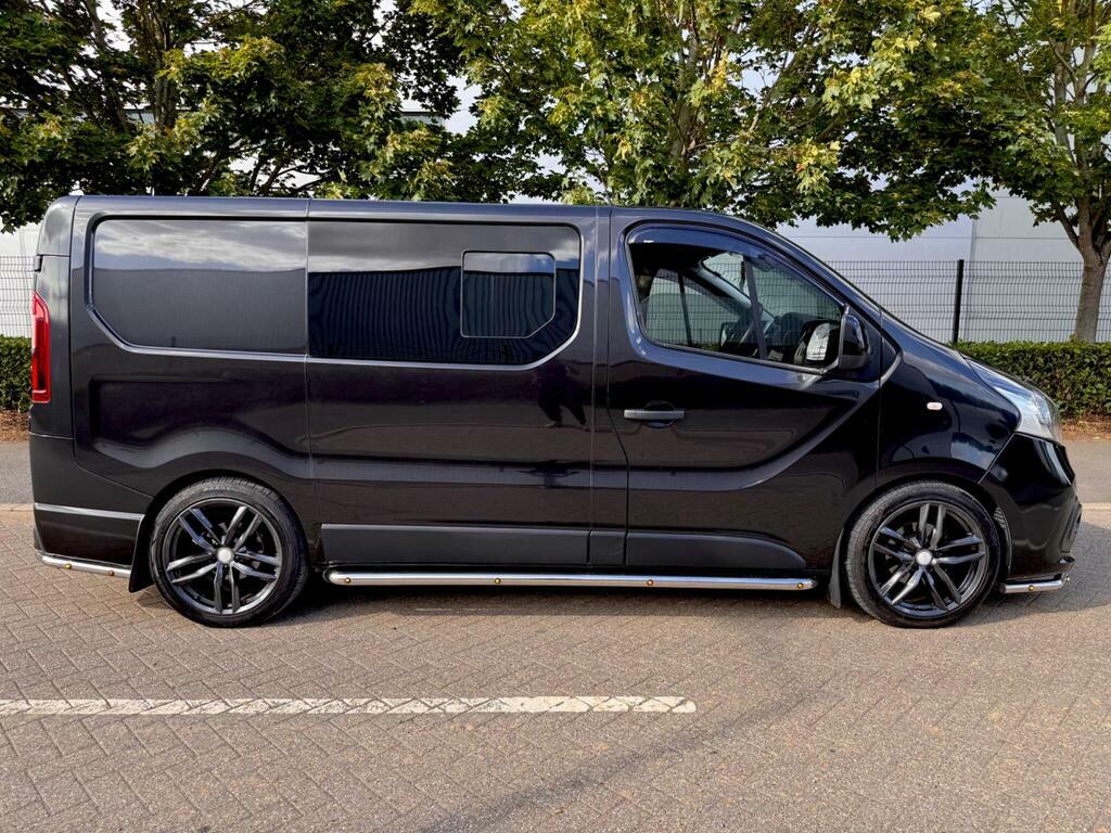 Renault Trafic 1.6 Dci 29 Sport Nav Crew Van Swb Euro 6 Black #6