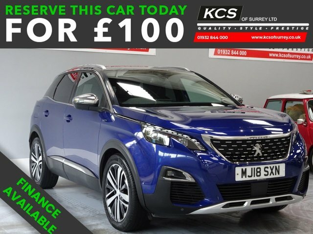Peugeot 3008 2.0 Bluehdi Gt Suv Eat Euro 6 Ss 18 Blue