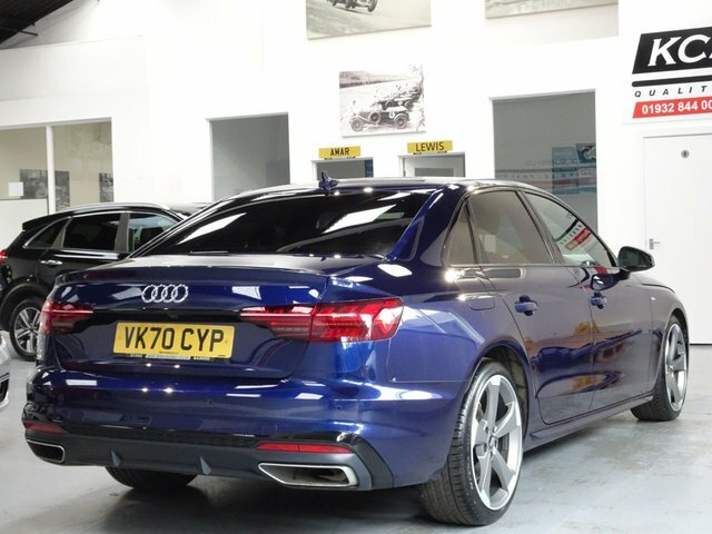 Audi A4 2.0 Tfsi 35 Black Edition Saloon Blue #5