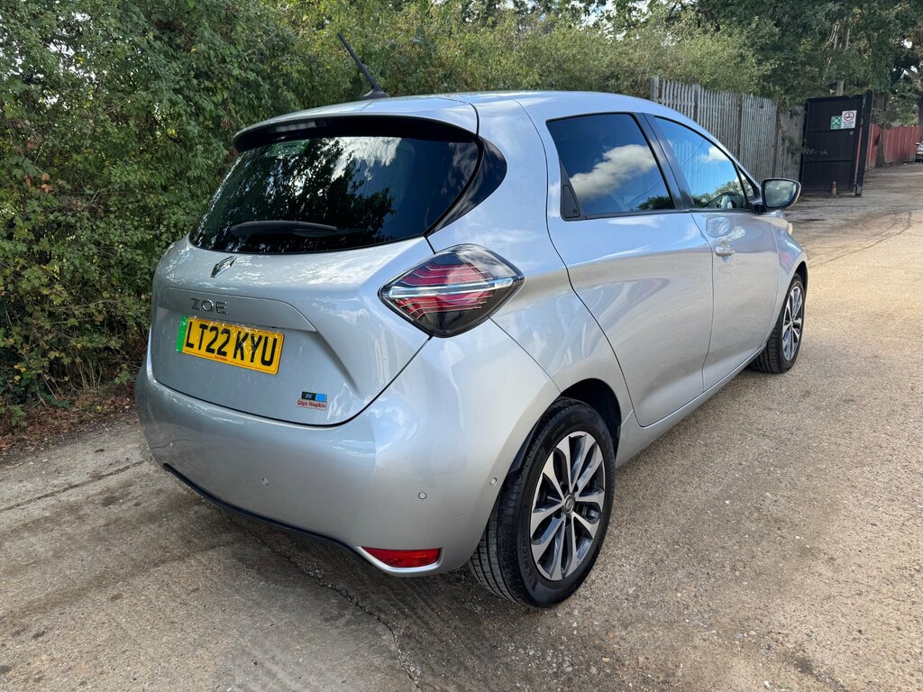 Renault Zoe R135 Ev50 52Kwh Gt Line Hatchback A Silver #3