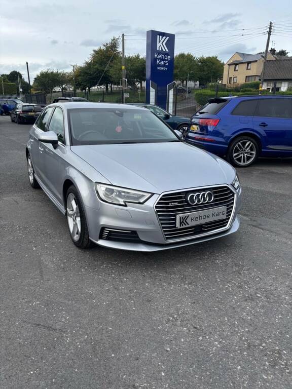 Audi A3 1.4 Tfsie 40 E-tron Sportback S Tronic Euro 6 Ss Silver