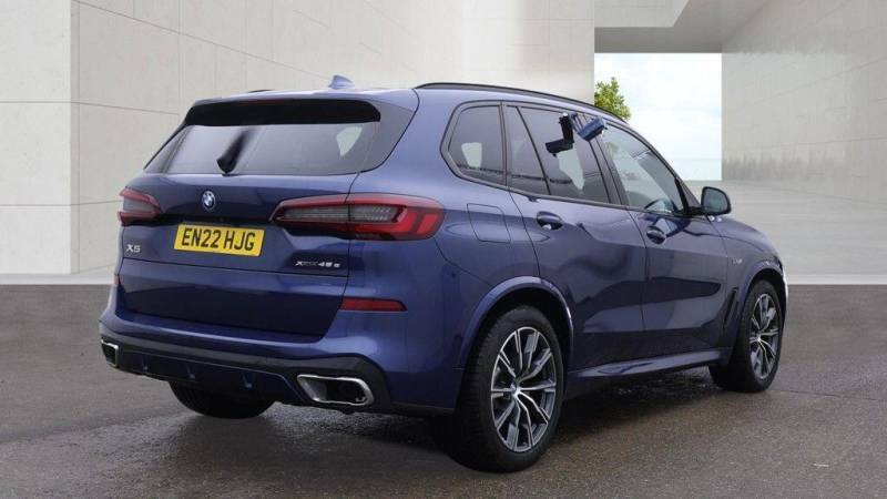 BMW X5 3.0 45E 24Kwh M Sport Xdrive Euro 6 Ss Blue #5