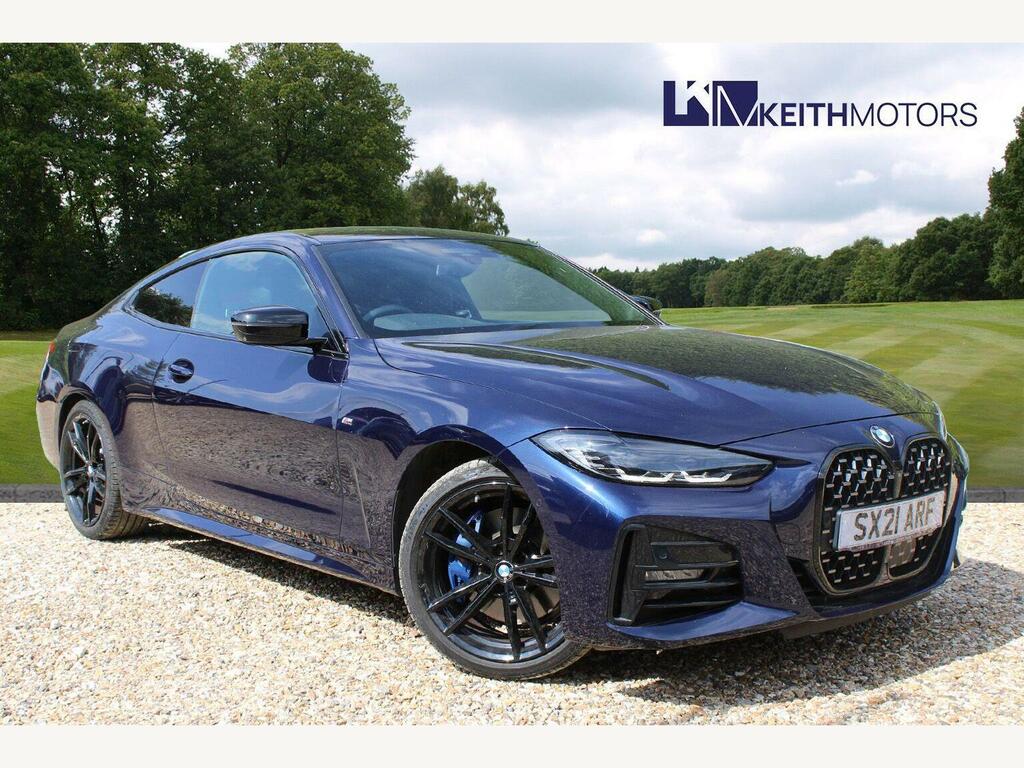 BMW 4 Series Gran Coupe 2.0 420I M Sport Pro Edition Coupe Blue