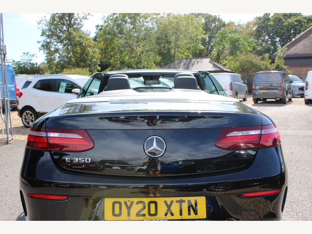 Mercedes-Benz E Class 2.0 E350 Amg Line Premium Plus Cabriolet G-troni Black #6