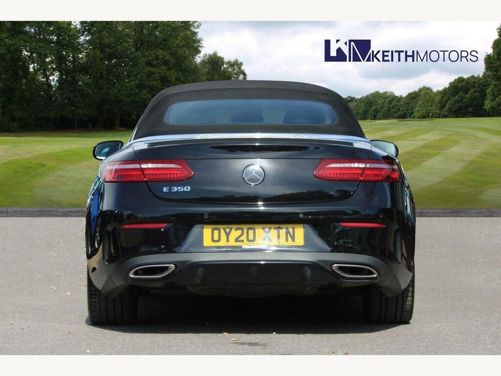 Mercedes-Benz E Class 2.0 E350 Amg Line Premium Plus Cabriolet G-troni Black #3