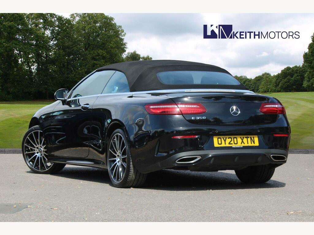 Mercedes-Benz E Class 2.0 E350 Amg Line Premium Plus Cabriolet G-troni Black #2