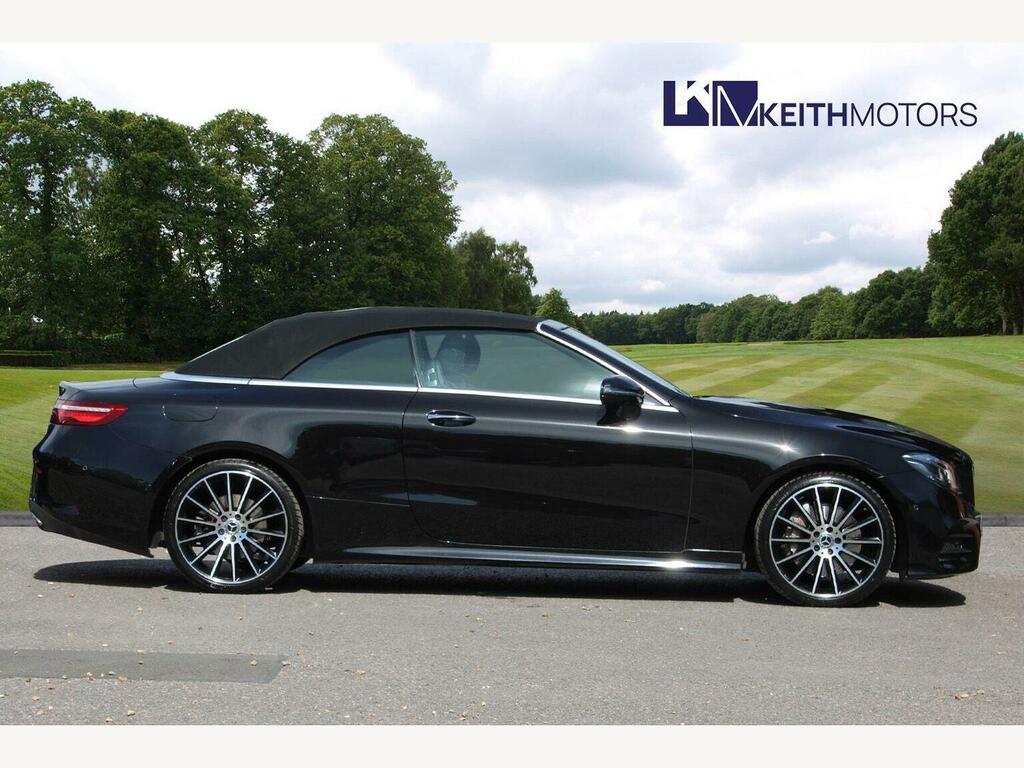 Mercedes-Benz E Class 2.0 E350 Amg Line Premium Plus Cabriolet G-troni Black #4