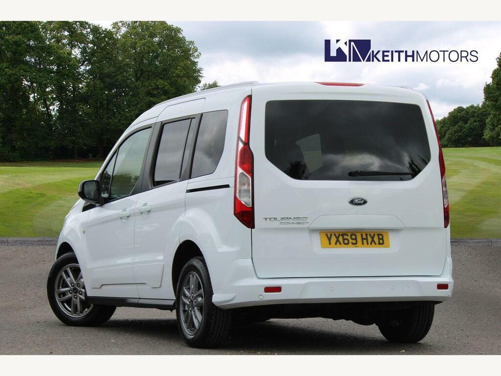 Ford Tourneo Connect 1.5 Ecoblue Titanium Mpv White #2