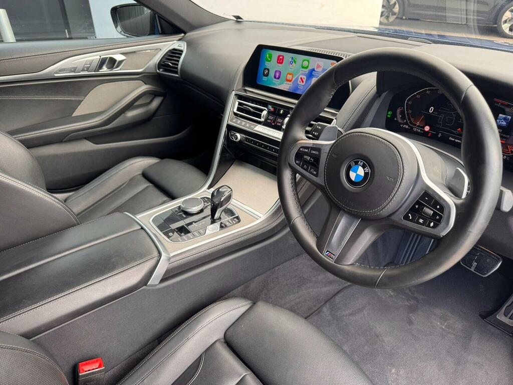 BMW 8 Series Gran Coupe Saloon Black #8