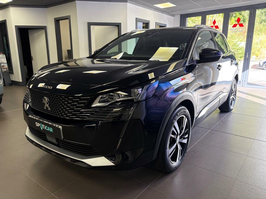 Peugeot 3008 1.2 Gt Suv Hybrid E-dsc6 Euro 6 Ss Black #3