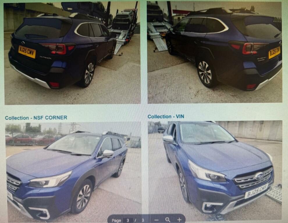 Subaru Outback 2.5I Touring Lineartronic 4Wd Euro 6 Ss Blue