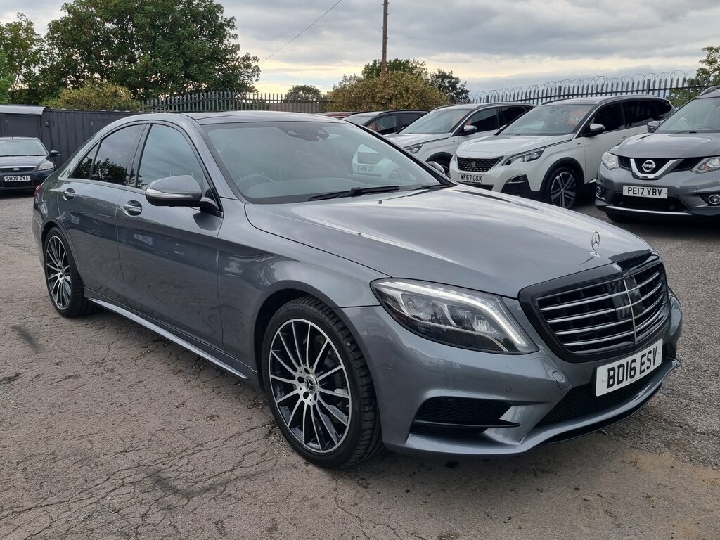 Mercedes-Benz S Class 3.0 S350d V6 Amg Line Saloon 9G-tronic Grey