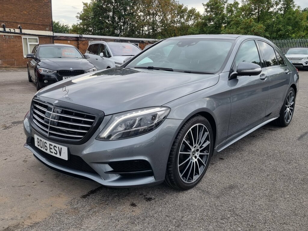 Mercedes-Benz S Class 3.0 S350d V6 Amg Line Saloon 9G-tronic Grey #3