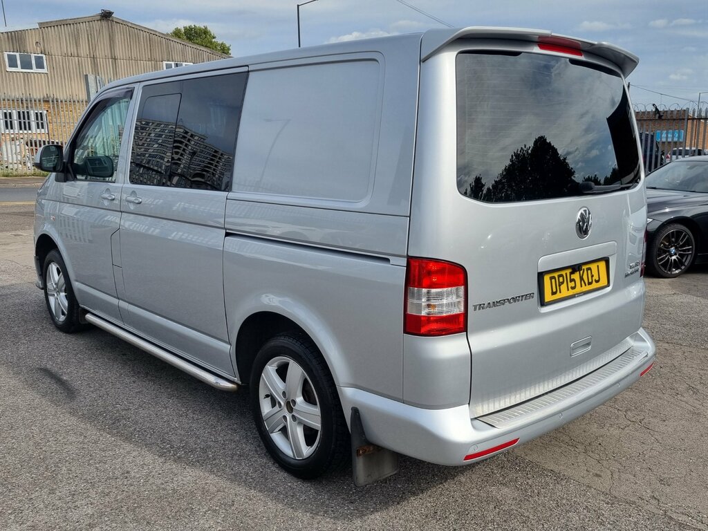 Volkswagen Transporter 2.0 Tdi T32 Highline Kombi L1 H1 Silver #4