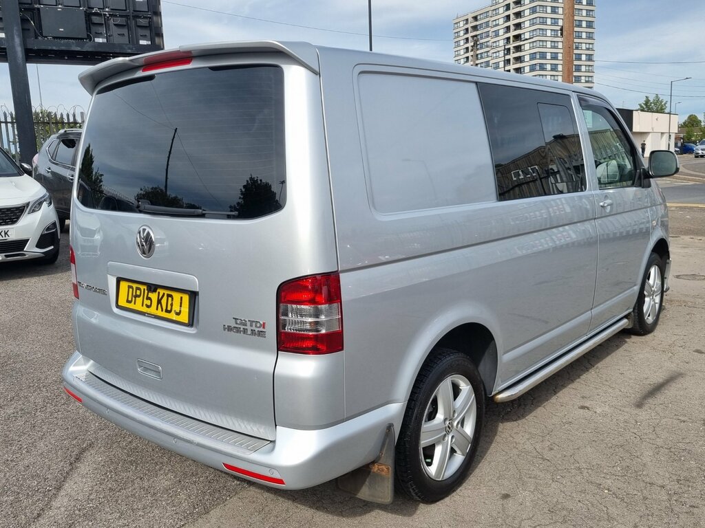 Volkswagen Transporter 2.0 Tdi T32 Highline Kombi L1 H1 Silver #6