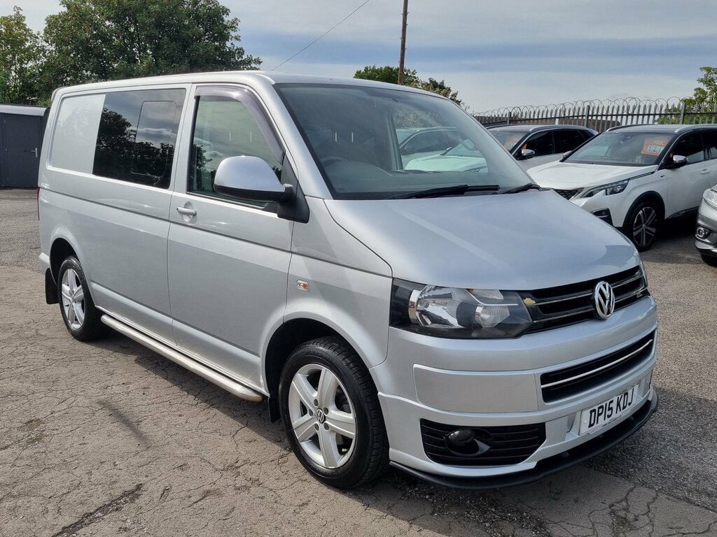 Volkswagen Transporter 2.0 Tdi T32 Highline Kombi L1 H1 Silver