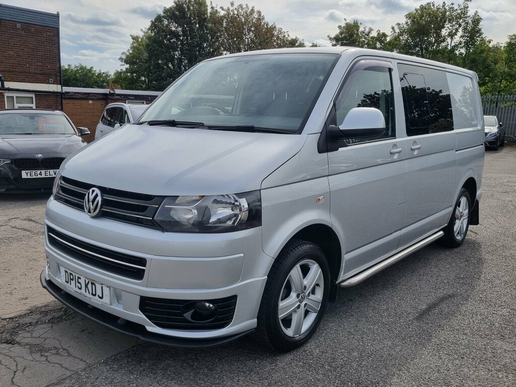 Volkswagen Transporter 2.0 Tdi T32 Highline Kombi L1 H1 Silver #3