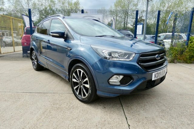 Ford Kuga 2019 2.0 Tdci Ecoblue St-line Suv Manua Blue
