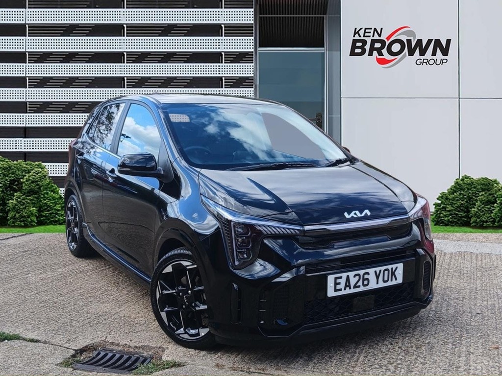 Kia Picanto 1.0 Gt Line S Hatchback Amt Black