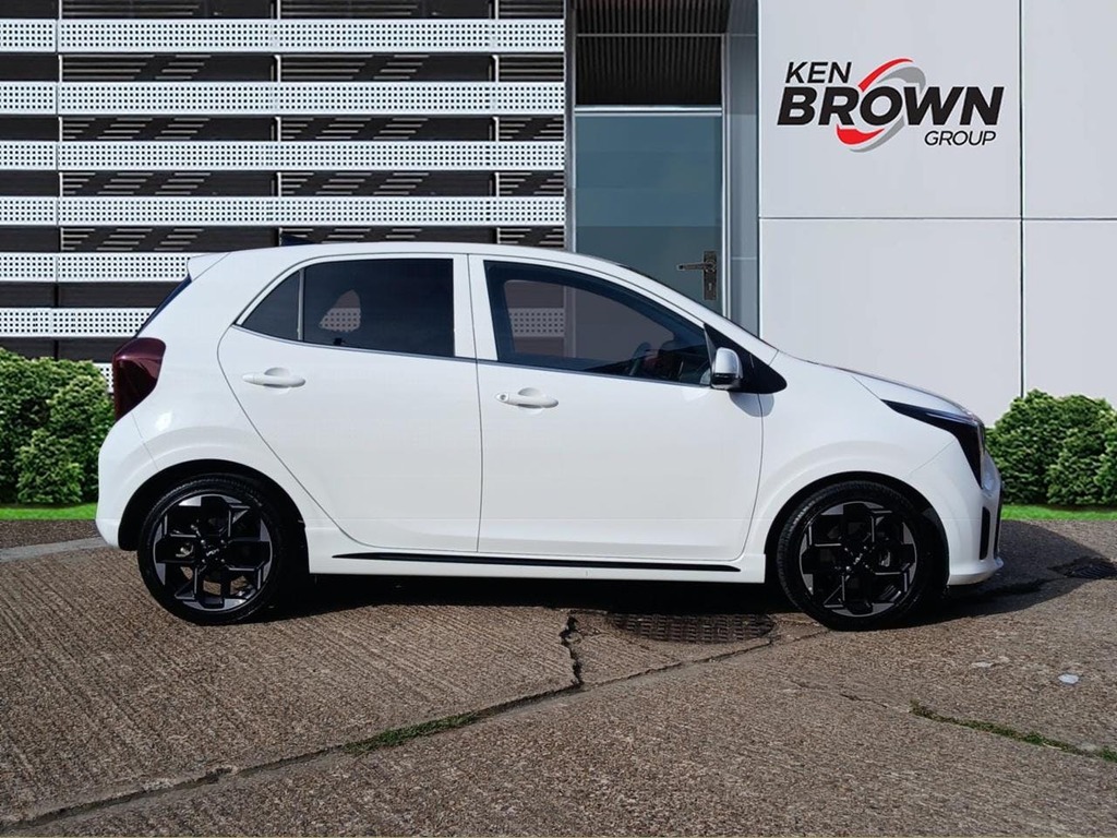 Kia Picanto 1.0 Gt Line Hatchback Amt White #5