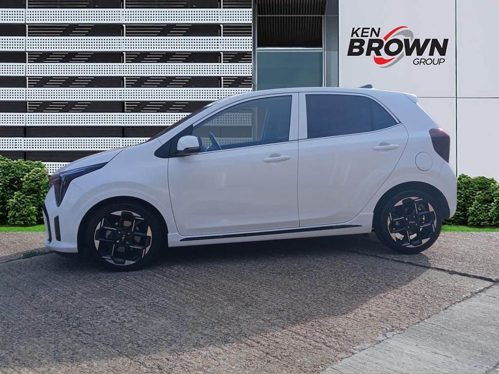 Kia Picanto 1.0 Gt Line Hatchback Amt White #3