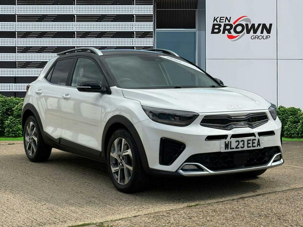 Kia Stonic 1.0 T Gdi Mhev Gt Line S Suv Hybrid Dct White