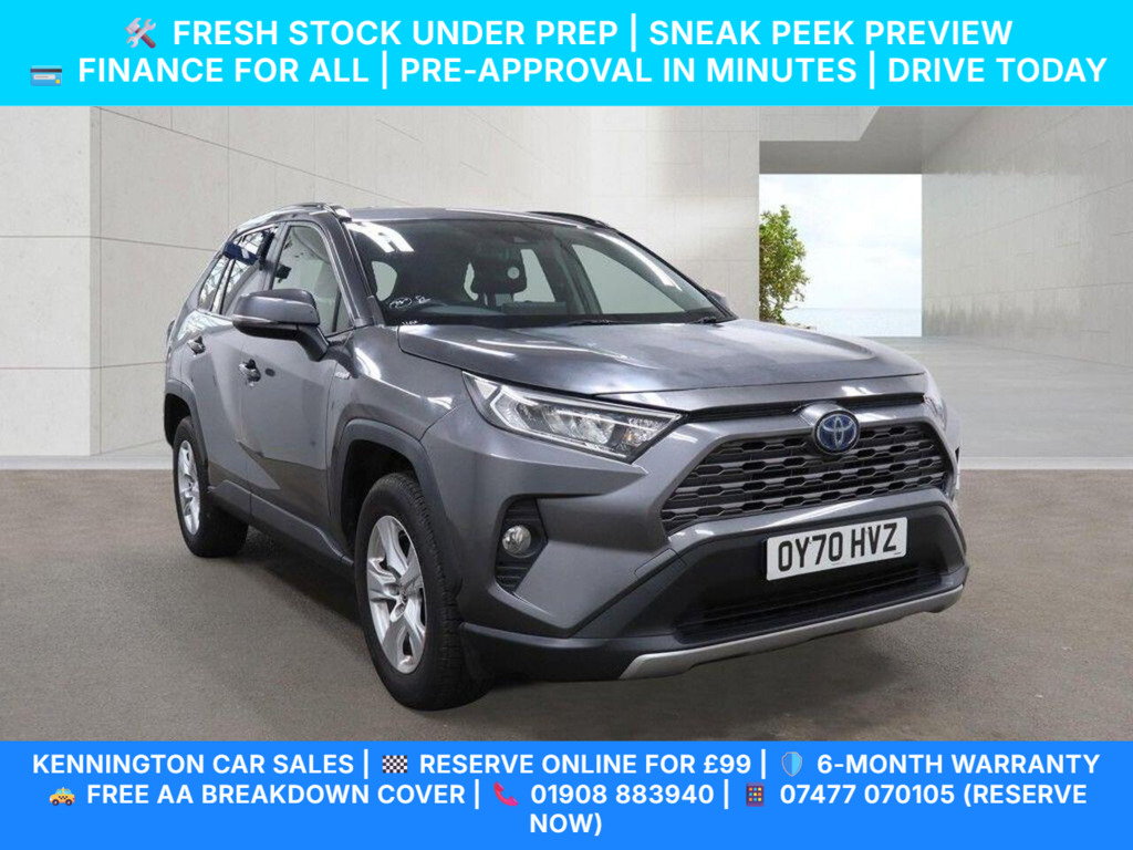 Toyota Rav 4 2.5 Vvt-h Icon Cvt Euro 6 Ss Grey