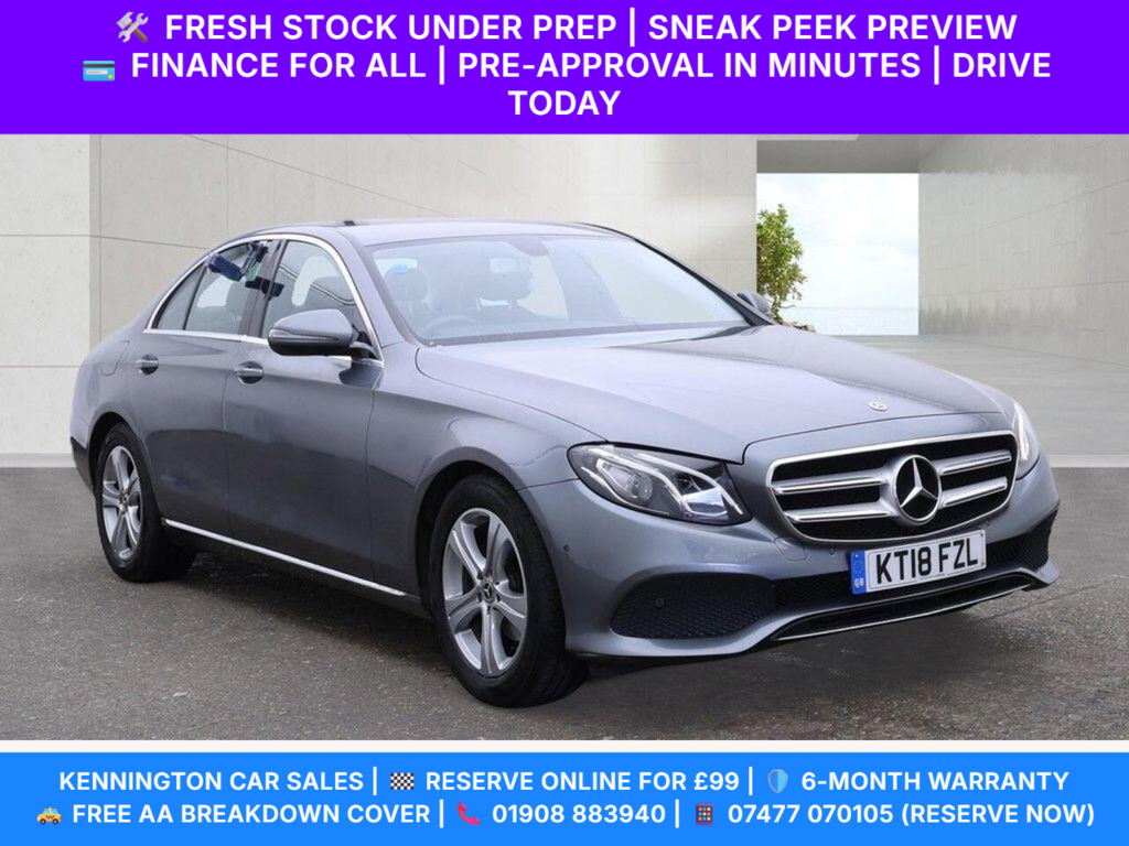 Mercedes-Benz E Class 2.0 E220d Se G-tronic Euro 6 Ss Grey