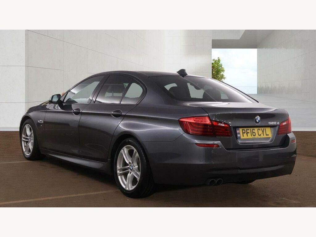 BMW 5 Series 2.0 520D M Sport Euro 6 Ss Grey #3