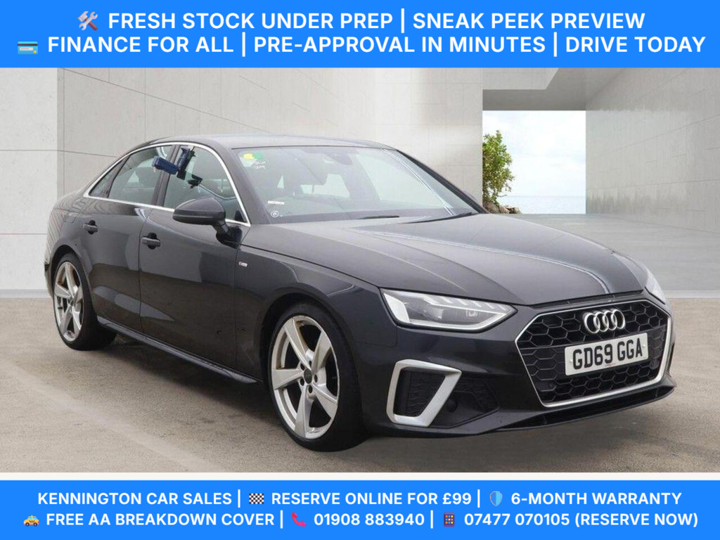 Audi A4 2.0 Tfsi 40 S Line S Tronic Euro 6 Ss Black