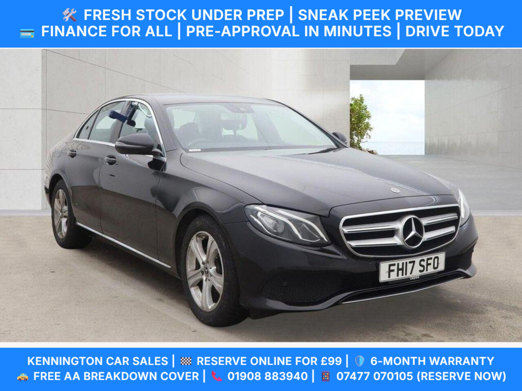 Mercedes-Benz E Class 2.0 E220d Se G-tronic Euro 6 Ss Black