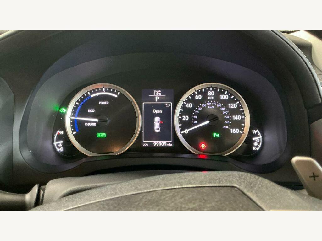 Lexus IS 300H F-sport Cvt Navigationleather Silver #8