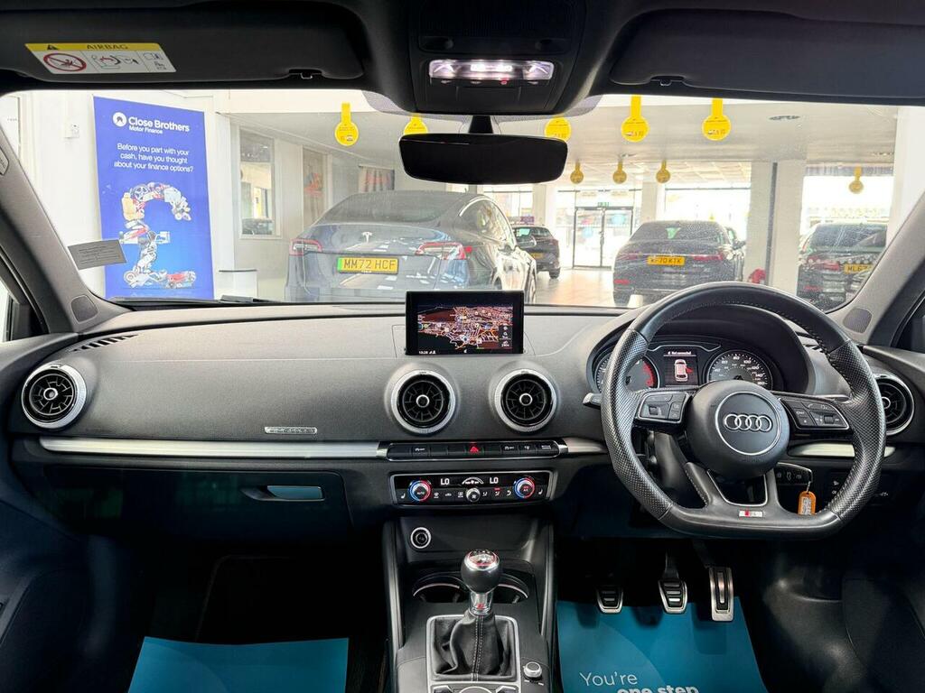 Audi S3 Hatchback 2.0 Tfsi Sportback Quattro Euro 6 Ss Blue #16