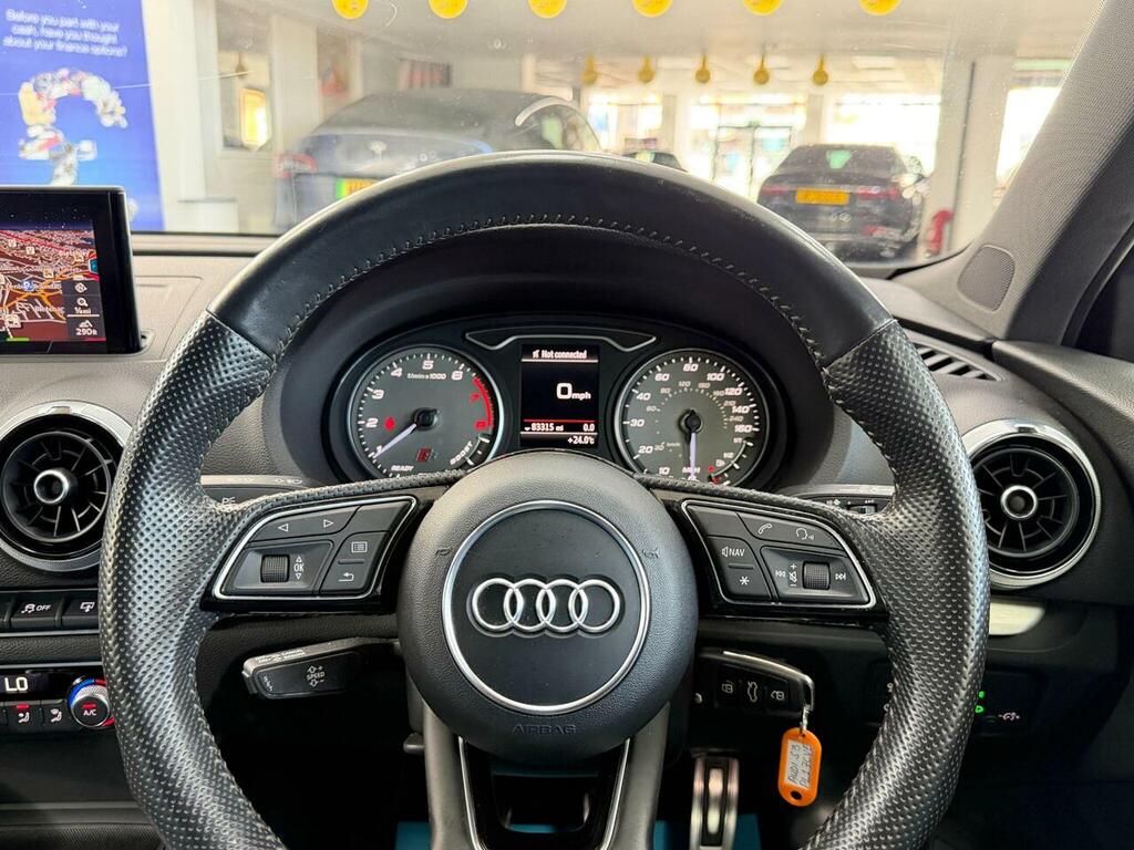 Audi S3 Hatchback 2.0 Tfsi Sportback Quattro Euro 6 Ss Blue #61