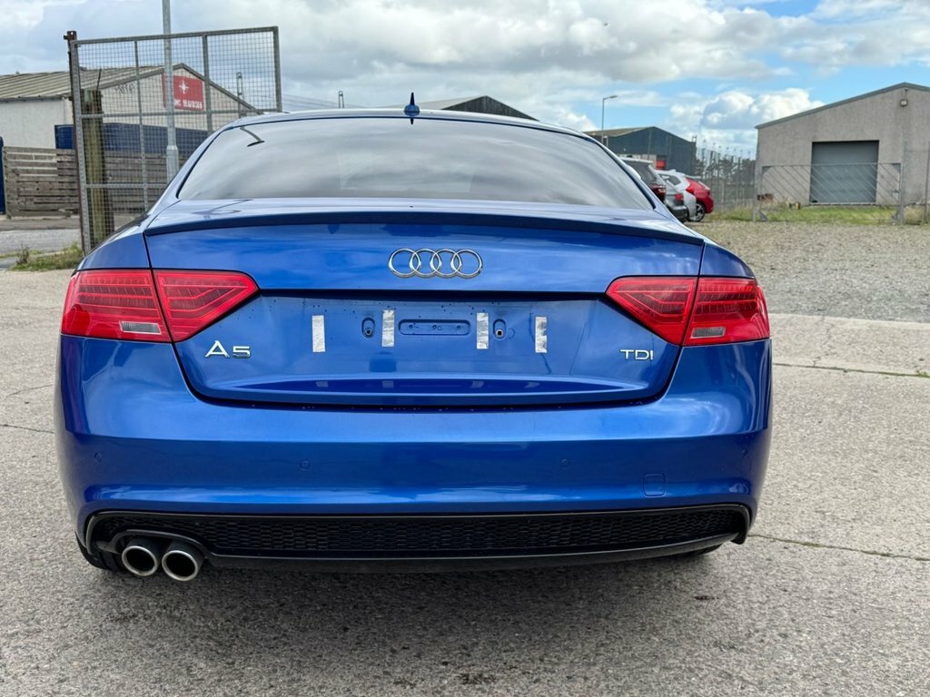 Audi A5 Hatchback 2.0 Tdi Black Edition Plus Sportback S T Grey #9