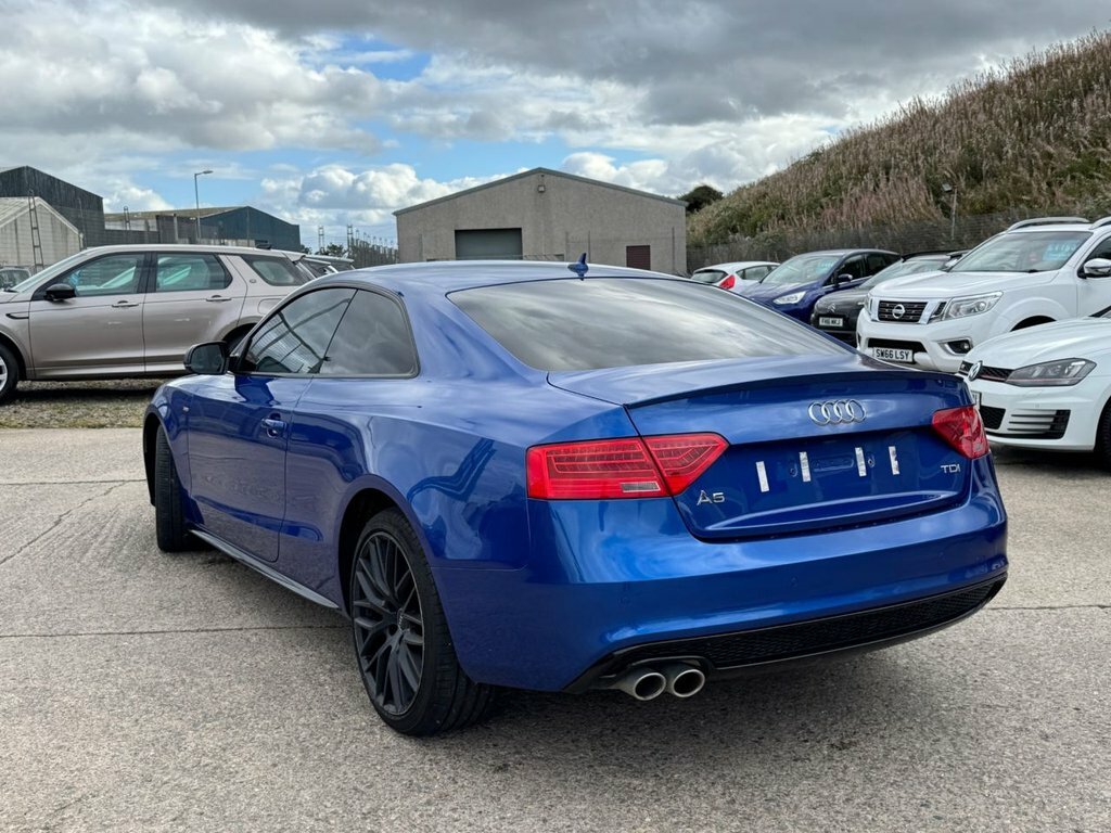 Audi A5 2L Black Edition Plus Blue #6