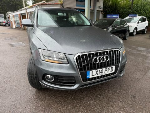 Audi Q5 Estate Tdi Quattro S Line Plus 2014 Grey #8