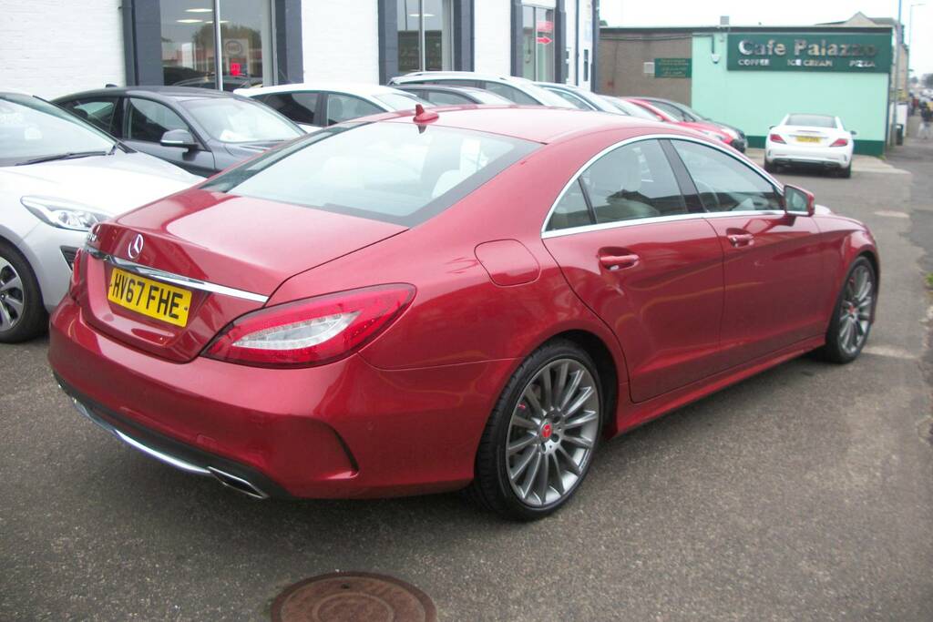 Mercedes-Benz CLS Cls 350D Amg Line Premium 9G-tronic Red #6
