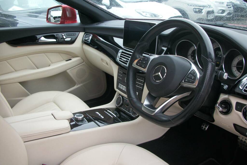 Mercedes-Benz CLS Cls 350D Amg Line Premium 9G-tronic Red #3