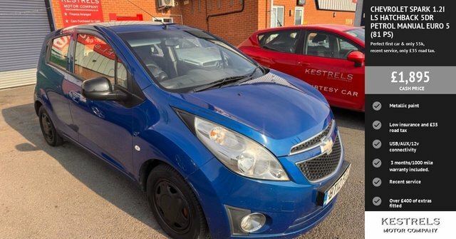 Chevrolet Spark 1.2I Lt Euro 5 Silver #1
