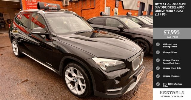 BMW X1 20D Xline Suv Black