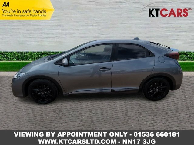 Honda Civic I-dtec Sport Navi Hatchback Silver #2