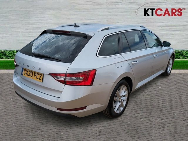 Skoda Superb Tdi Se Technology Estate Silver #5
