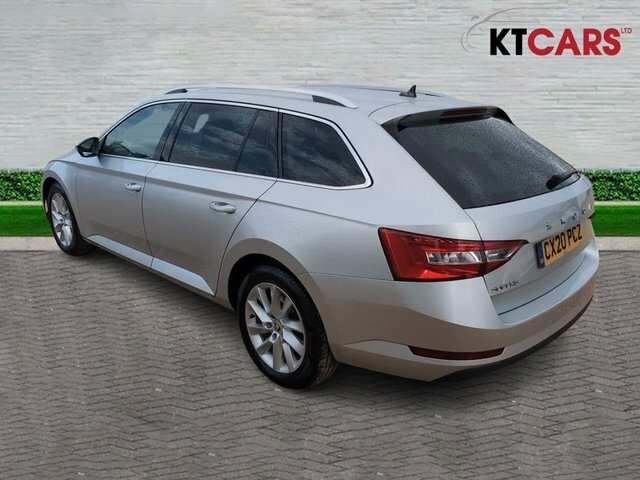 Skoda Superb Tdi Se Technology Estate Silver #4