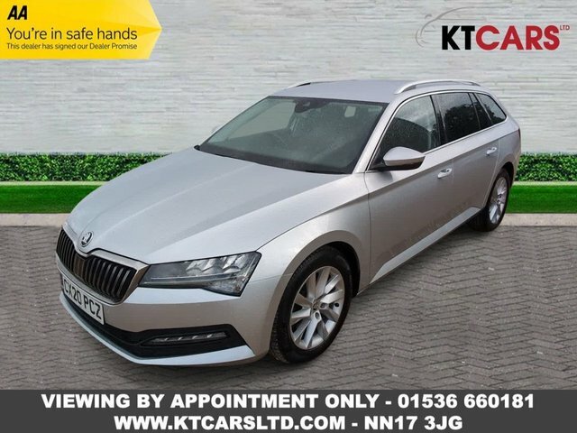 Skoda Superb Tdi Se Technology Estate Silver