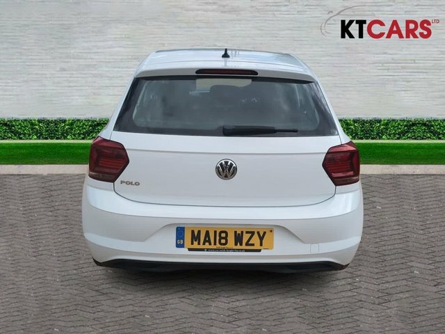 Volkswagen Polo Se Hatchback White #6